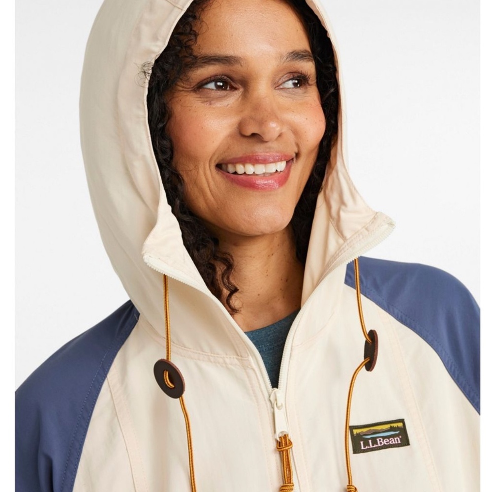 Women's Mountain Classic Anorak, Multi-Color Hooded  jacket XL - Picture 4 of 4